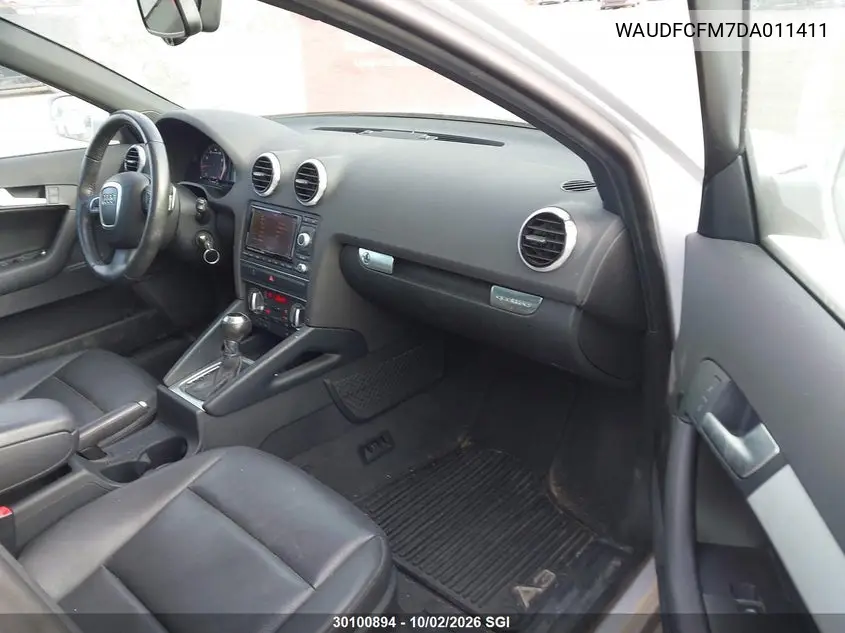 2013 AUDI A3 VIN WAUDFCFM7DA011411 — фото 5