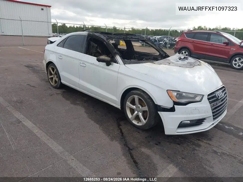 AUDI A3 2015, VIN WAUAJRFFXF1097323