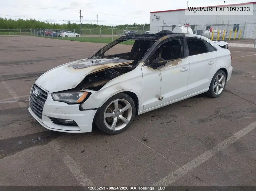 2015 AUDI A3 VIN WAUAJRFFXF1097323 — фото 2