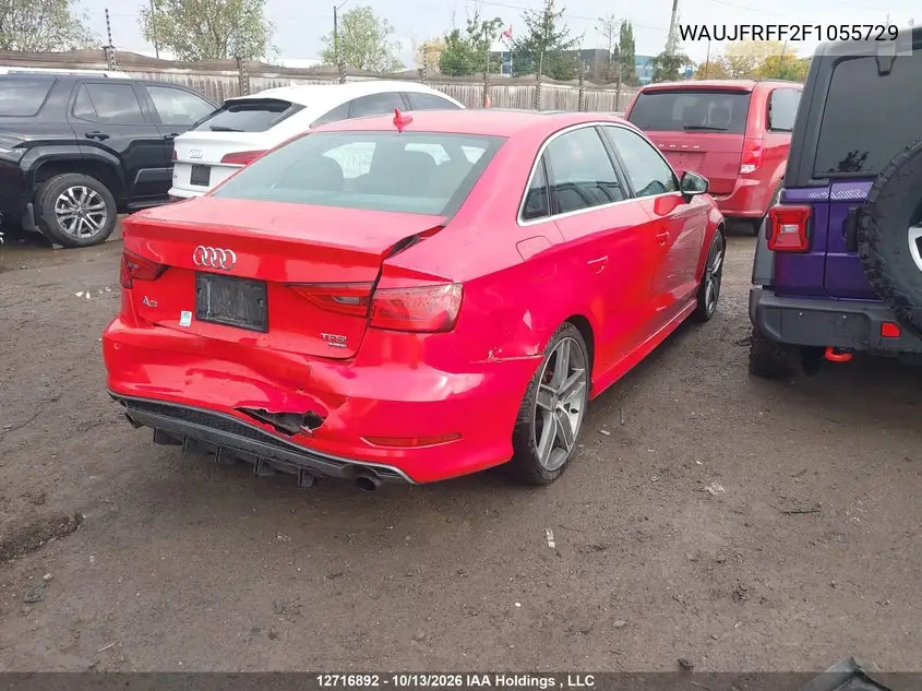 2015 AUDI A3 VIN WAUJFRFF2F1055729 — фото 4