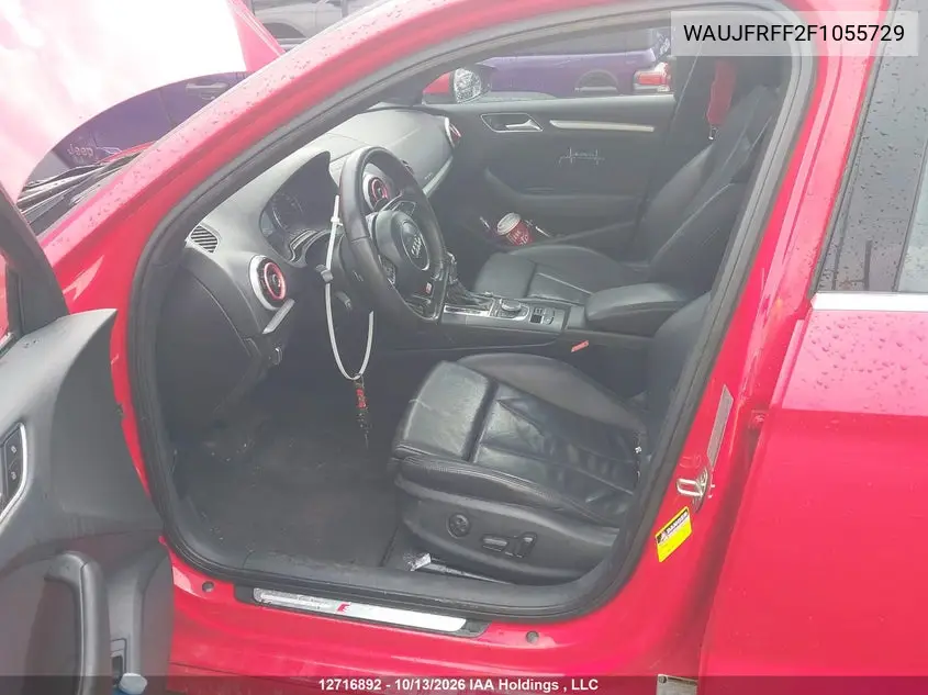 2015 AUDI A3 VIN WAUJFRFF2F1055729 — фото 5