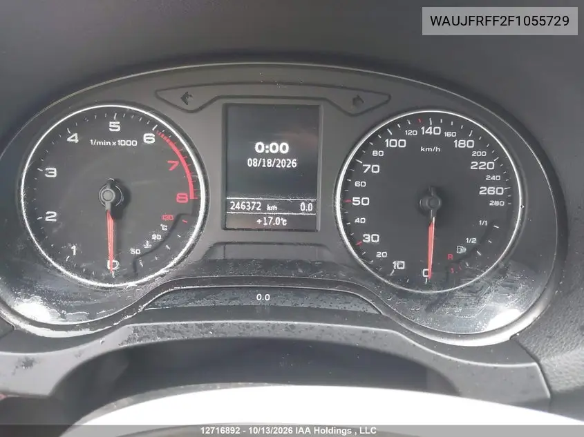 2015 AUDI A3 VIN WAUJFRFF2F1055729 — фото 7