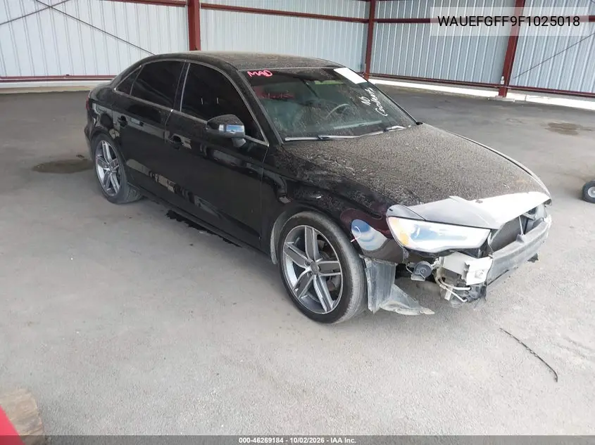 AUDI A3 2015, VIN WAUEFGFF9F1025018