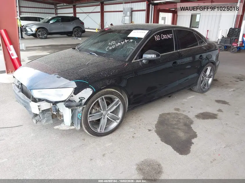 2015 AUDI A3 VIN WAUEFGFF9F1025018 — фото 2
