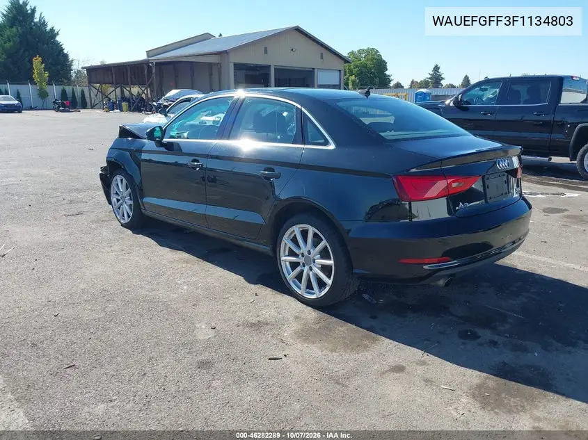 2015 AUDI A3 VIN WAUEFGFF3F1134803 — фото 3