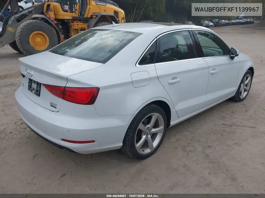 2015 AUDI A3 VIN WAUBFGFFXF1139967 — фото 4