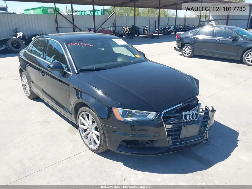 AUDI A3 2015, VIN WAUEFGFF2F1017780