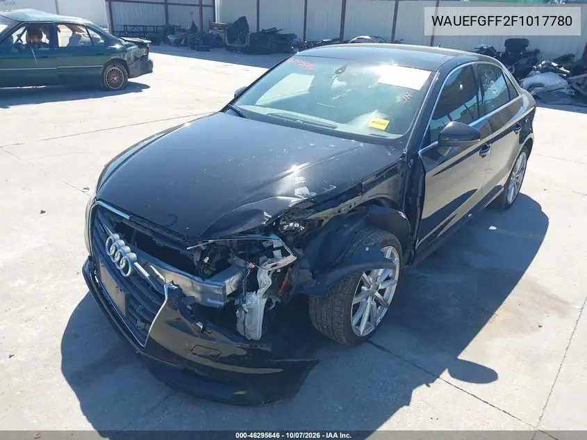 2015 AUDI A3 VIN WAUEFGFF2F1017780 — фото 2