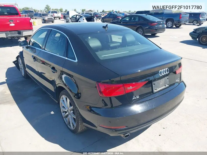 2015 AUDI A3 VIN WAUEFGFF2F1017780 — фото 3