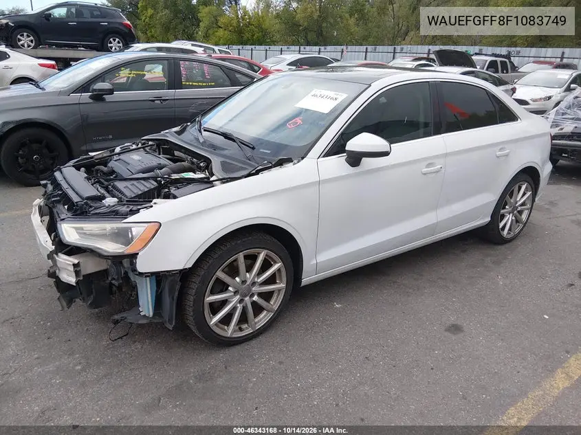 2015 AUDI A3 VIN WAUEFGFF8F1083749 — фото 2
