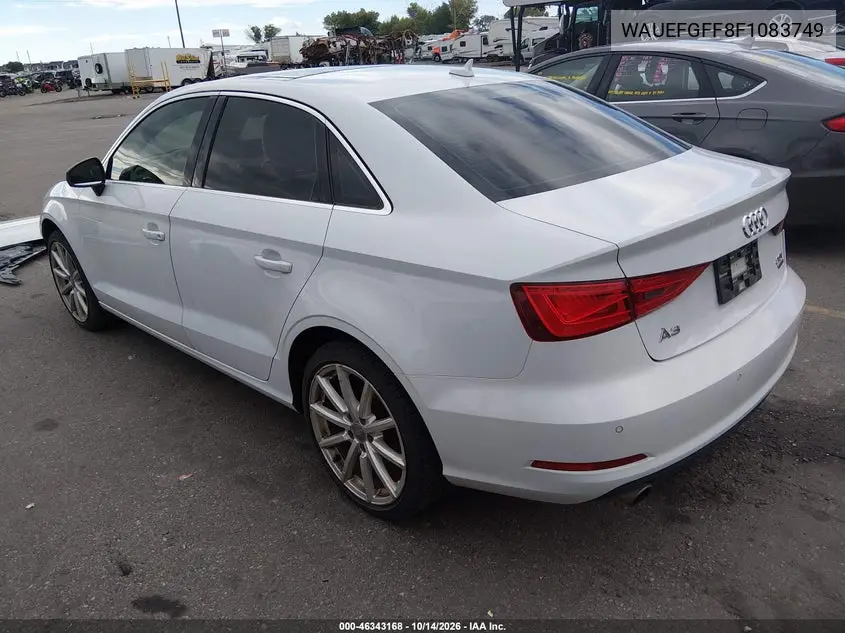 2015 AUDI A3 VIN WAUEFGFF8F1083749 — фото 3