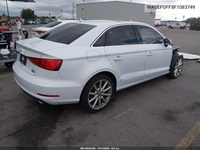 2015 AUDI A3 VIN WAUEFGFF8F1083749 — фото 4
