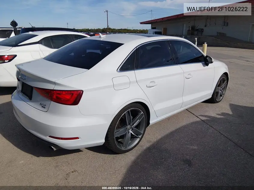 2015 AUDI A3 VIN WAUEFGFF2F1026222 — фото 4