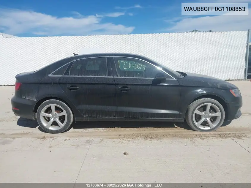 2016 AUDI A3 VIN WAUB8GFF0G1108853 — фото 13