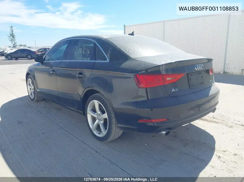 2016 AUDI A3 VIN WAUB8GFF0G1108853 — фото 3