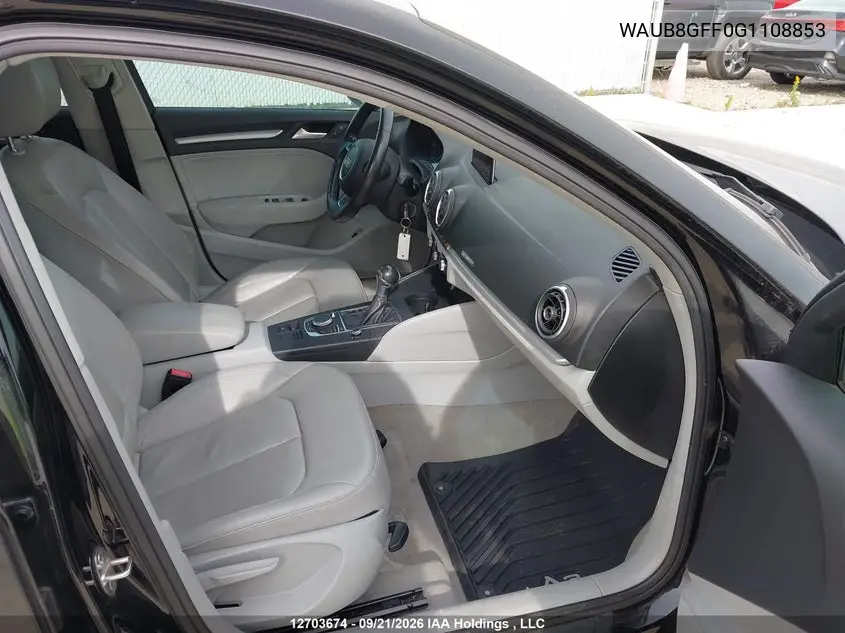 2016 AUDI A3 VIN WAUB8GFF0G1108853 — фото 5