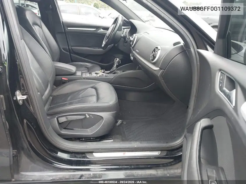 2016 AUDI A3 VIN WAUB8GFF0G1109372 — фото 5