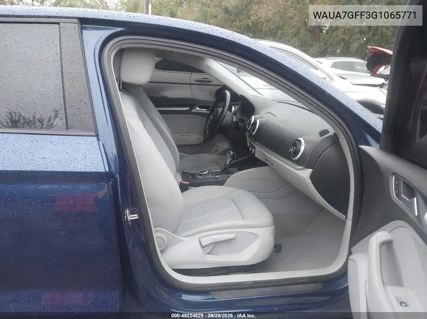 2016 AUDI A3 VIN WAUA7GFF3G1065771 — фото 5