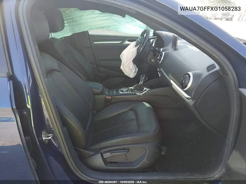 2016 AUDI A3 VIN WAUA7GFFXG1058283 — фото 5