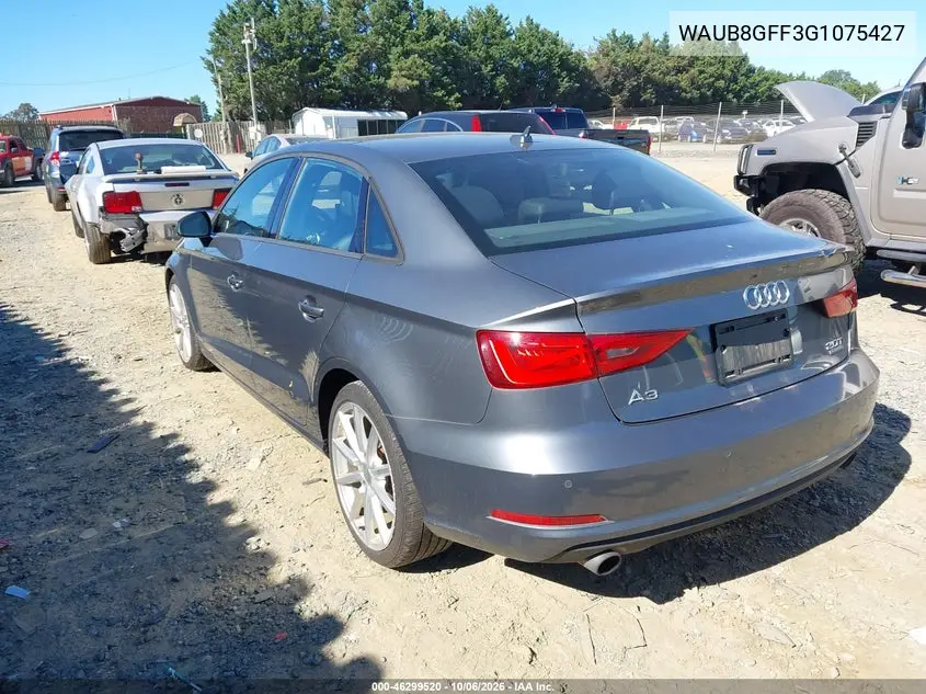 2016 AUDI A3 VIN WAUB8GFF3G1075427 — фото 3