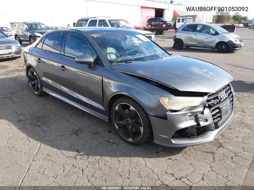 AUDI A3 2016, VIN WAUB8GFF9G1053092