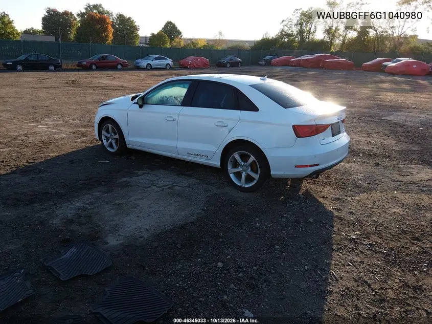 2016 AUDI A3 VIN WAUB8GFF6G1040980 — фото 3