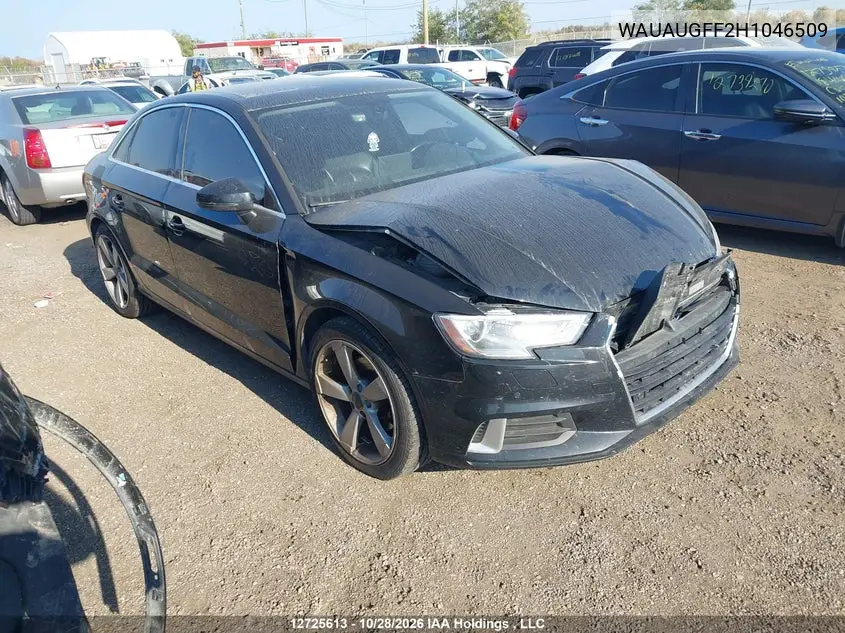 AUDI A3 2017, VIN WAUAUGFF2H1046509
