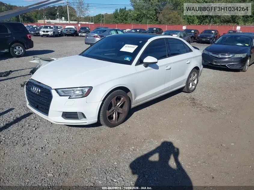 2017 AUDI A3 VIN WAUB8GFF3H1034264 — фото 2