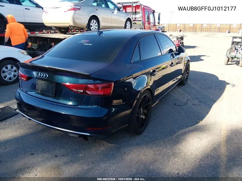 2018 AUDI A3 VIN WAUB8GFF0J1012177 — фото 4