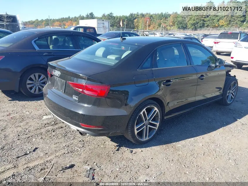 2018 AUDI A3 VIN WAUB8GFF8J1021712 — фото 4
