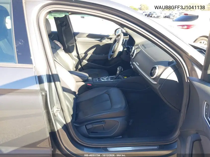 2018 AUDI A3 VIN WAUB8GFF3J1041138 — фото 5