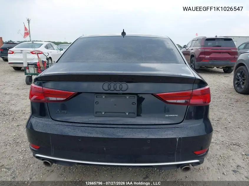 2019 AUDI A3 VIN WAUEEGFF1K1026547 — фото 16