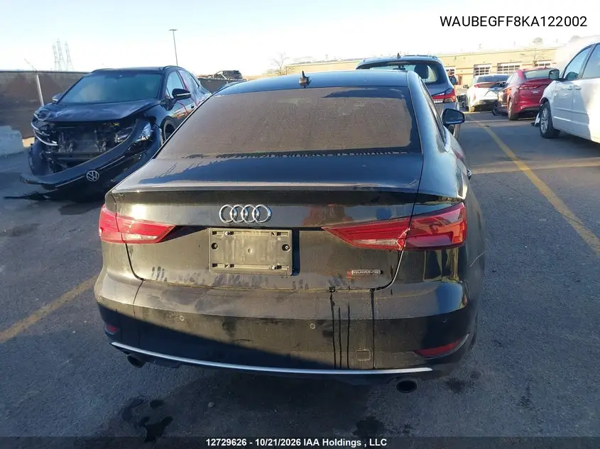 2019 AUDI A3 VIN WAUBEGFF8KA122002 — фото 16