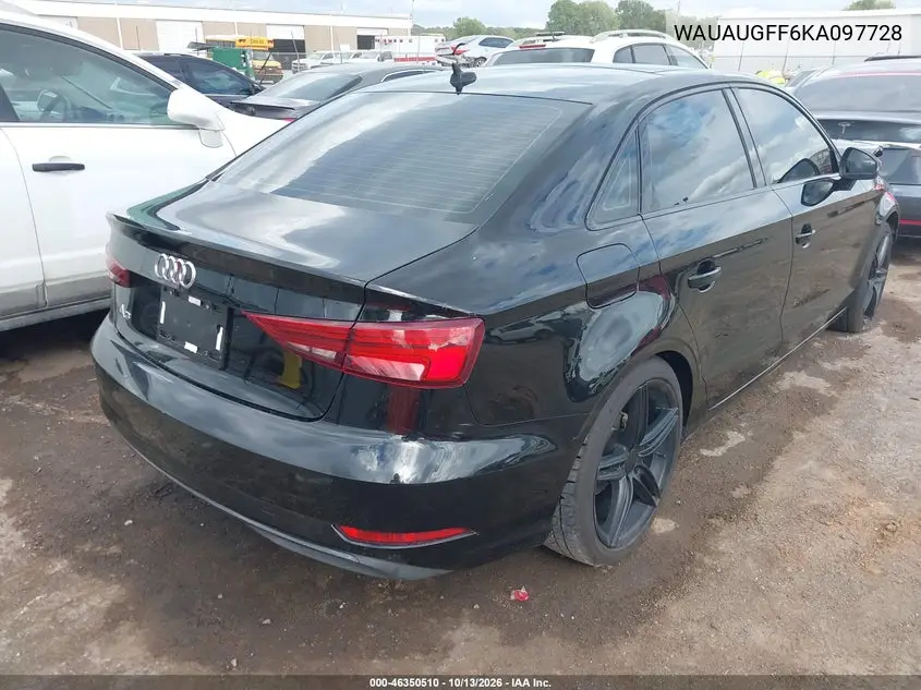 2019 AUDI A3 VIN WAUAUGFF6KA097728 — фото 4