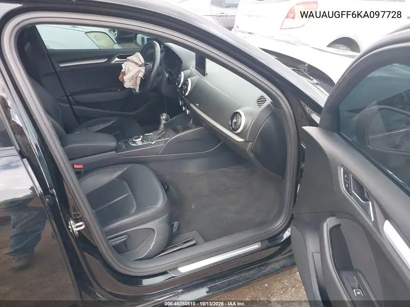 2019 AUDI A3 VIN WAUAUGFF6KA097728 — фото 5