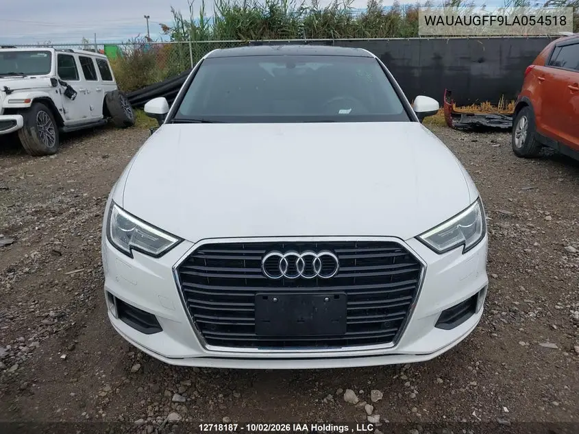 2020 AUDI A3 VIN WAUAUGFF9LA054518 — фото 13