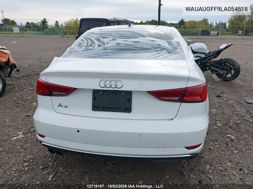 2020 AUDI A3 VIN WAUAUGFF9LA054518 — фото 17