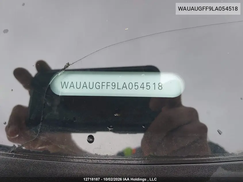 2020 AUDI A3 VIN WAUAUGFF9LA054518 — фото 19