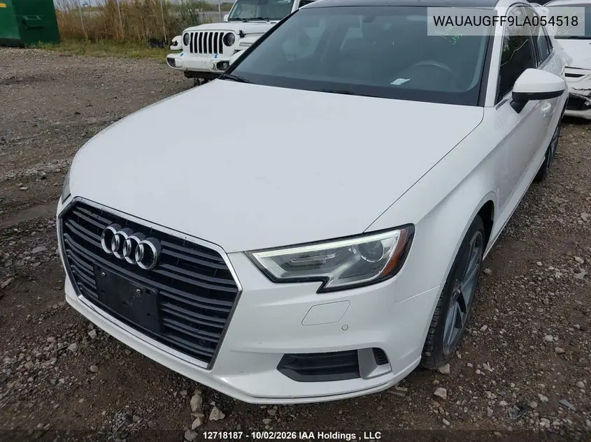 2020 AUDI A3 VIN WAUAUGFF9LA054518 — фото 22