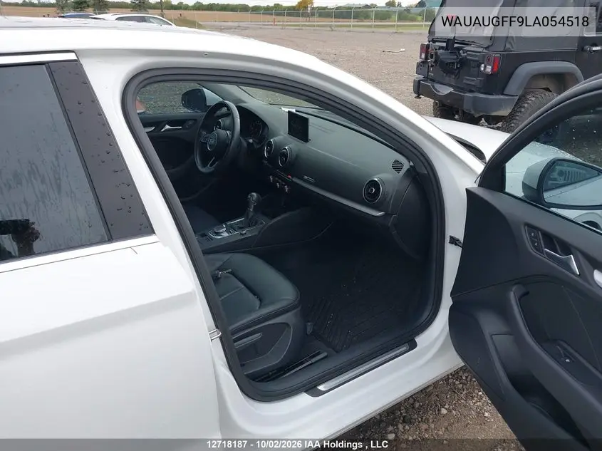 2020 AUDI A3 VIN WAUAUGFF9LA054518 — фото 5