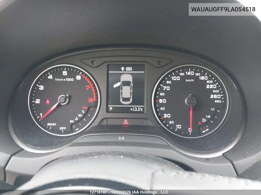 2020 AUDI A3 VIN WAUAUGFF9LA054518 — фото 7