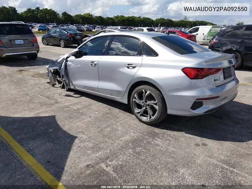 2023 AUDI A3 VIN WAUAUDGY2PA092550 — фото 4