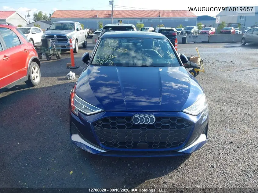 2026 AUDI A3 VIN WAUGUCGY9TA019657 — фото 11