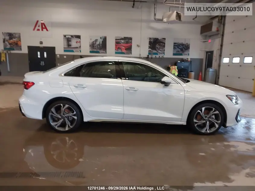 2026 AUDI A3 VIN WAULUCGY9TA033010 — фото 13