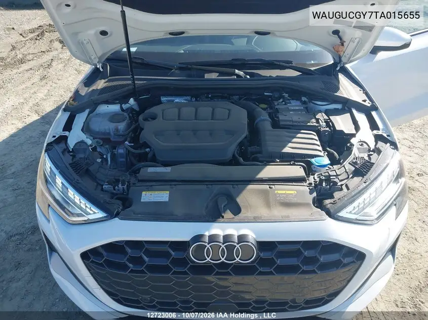 2026 AUDI A3 VIN WAUGUCGY7TA015655 — фото 10