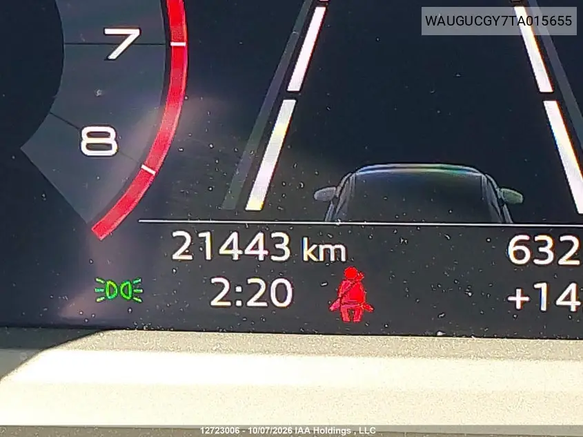 2026 AUDI A3 VIN WAUGUCGY7TA015655 — фото 15