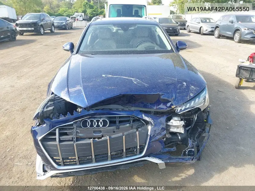2023 AUDI A4 ALLROAD VIN WA19AAF42PA065550 — фото 11