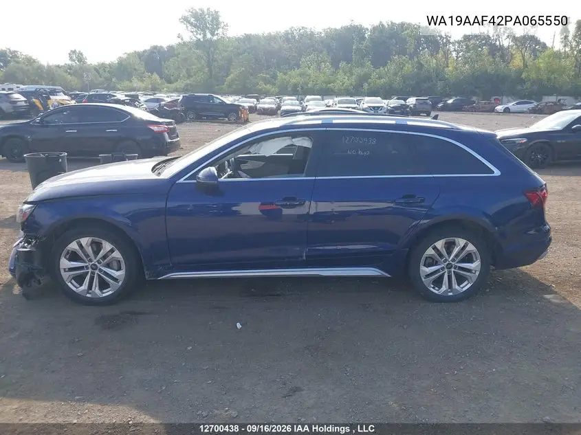 2023 AUDI A4 ALLROAD VIN WA19AAF42PA065550 — фото 13