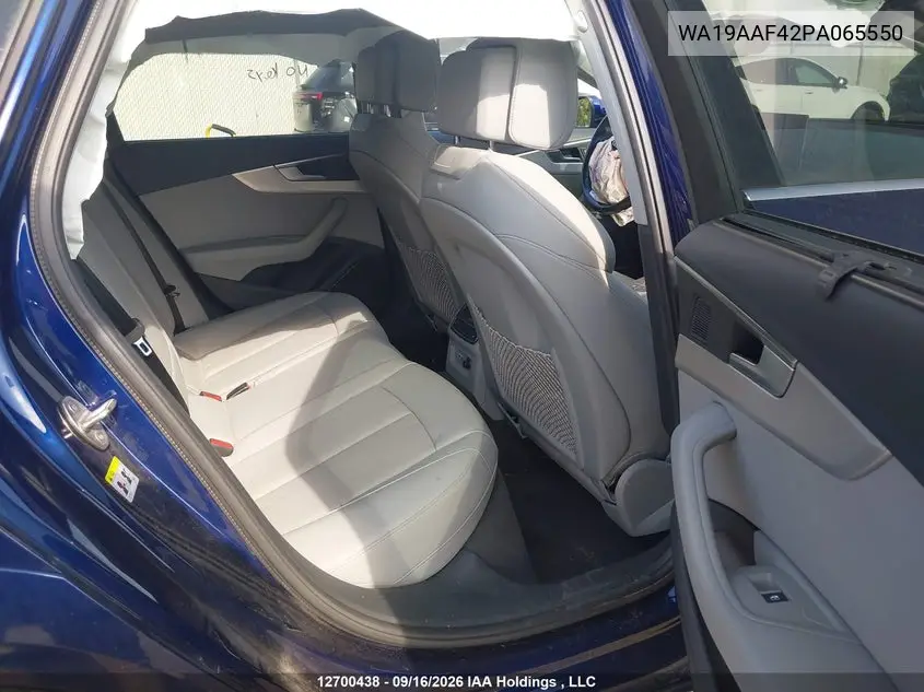 2023 AUDI A4 ALLROAD VIN WA19AAF42PA065550 — фото 8