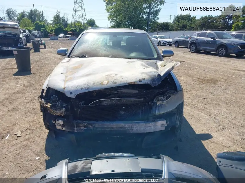 2008 AUDI A4 VIN WAUDF68E88A011124 — фото 13